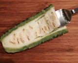 ゴーヤのかき揚げ☆作り方1写真