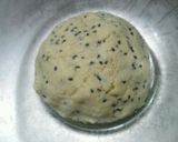 パン粉ーンスターチの黒ごまクッキー♪作り方4写真