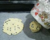 パン粉ーンスターチの黒ごまクッキー♪作り方5写真