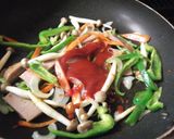 沖縄そばの麺で作るスパゲティ作り方4写真