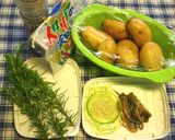 新ジャガ潰してカリ②✿ローズマリーポテト作り方1写真