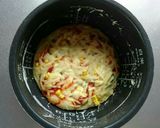 ランチに簡単☆炊飯器でふんわりピザパン。作り方5写真