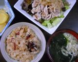 ✿たこ飯✿炊き込みご飯作り方5写真