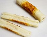お弁当に！しそ梅deちくわのピカタ作り方1写真