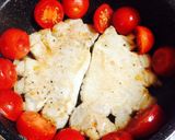 豚ロース♥︎トマト 簡単蒸焼きソテー作り方4写真