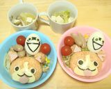 ジバニャンのワンプレート飯☆妖怪ウォッチ作り方5写真