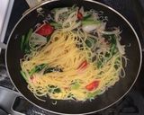 味付け簡単❤︎しらすのペペロンチーノ作り方6写真
