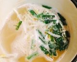 【15分】夜食☆鶏塩だしアサリにゅうめん作り方3写真
