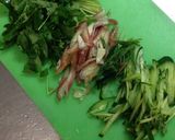 簡単ぶっかけ香菜蕎麦作り方2写真