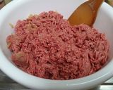 あっさり仕立ての100%ビーフハンバーグ作り方3写真