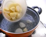 ✿新じゃがの味噌汁✿作り方3写真
