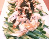 【松橋】簡単節約！蒸し鶏の梅ポン酢サラダ作り方3写真