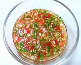 サルサソース風 メキシカンな冷やし中華作り方4写真