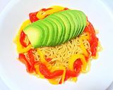 サルサソース風 メキシカンな冷やし中華作り方6写真