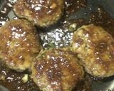 トリプルきのこの照り焼きバーグ♪作り方5写真