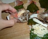 柚子こしょうで♪豚肉のきのこ巻き焼き作り方2写真