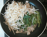 10分超簡単　旨いニラモヤシの肉炒め副菜作り方5写真