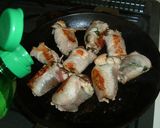 柚子こしょうで♪豚肉のきのこ巻き焼き作り方5写真