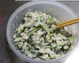 母の味♡きゅうりのサッパリ梅サラダ作り方5写真