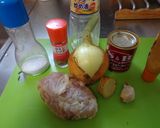 最速のチキンVカレー（チキン勝カレー）作り方1写真