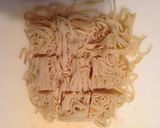 節約！ランチに簡単ボリューミィオムそば飯作り方1写真