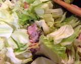 ♡春キャベツと鮭とベーコンのパスタ♡作り方4写真
