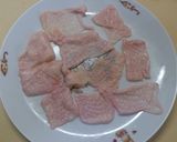 簡単！5分！鶏皮のおつまみ作り方1写真
