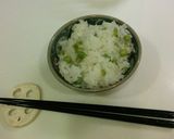 塩麹でエンドウ豆ご飯作り方1写真