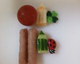 子供のお弁当に☆きゅうりで鉛筆つくろう♪作り方4写真