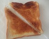 簡単ランチ☆食パンピタパン☆作り方4写真