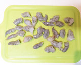 新玉ねぎと空豆と海老のかき揚げ作り方3写真