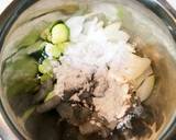 新玉ねぎと空豆と海老のかき揚げ作り方4写真