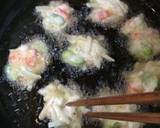 新玉ねぎと空豆と海老のかき揚げ作り方7写真