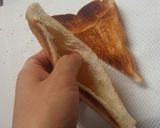 簡単ランチ☆食パンピタパン☆作り方5写真