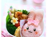 マザーガーデン♡うさももちゃん＊キャラ弁作り方5写真
