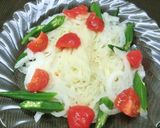 オニスラたっぷり♡梅ツナ冷麺作り方8写真