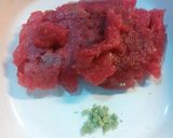 ねぎとろ丼作り方1写真