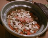 鶏と明太子の釜飯作り方4写真