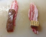 節約❗️蒟蒻と厚揚げの肉巻き生姜焼き作り方3写真