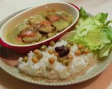 舌平目と2色ソースのワンプレートご飯作り方6写真