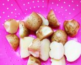新じゃが＆新たまの甘辛煮作り方1写真