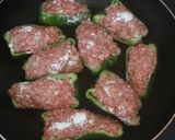 うちのピーマンの肉詰め♪(洋風)作り方7写真