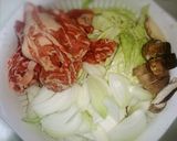 豚とキャベツの和風カレースープ作り方1写真