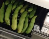 焼きそら豆　さやのまま、焼くだけ！作り方3写真