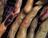 焼きそら豆　さやのまま、焼くだけ！作り方4写真