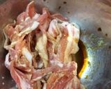ナスと舞茸・豚肉炒め・ホッとする味作り方5写真