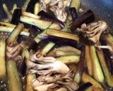 ナスと舞茸・豚肉炒め・ホッとする味作り方8写真