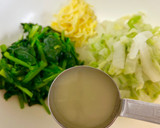 白菜とほうれん草のゆずポン和え作り方4写真