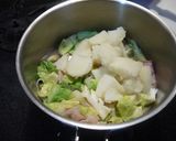 粉ふき芋とキャベツの甘～いとろとろスープ作り方5写真