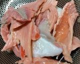 鮭あらの味噌汁作り方1写真